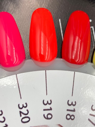 Lakier hybrydowy Neon Red Gel Polish 7 ml (319).jpeg