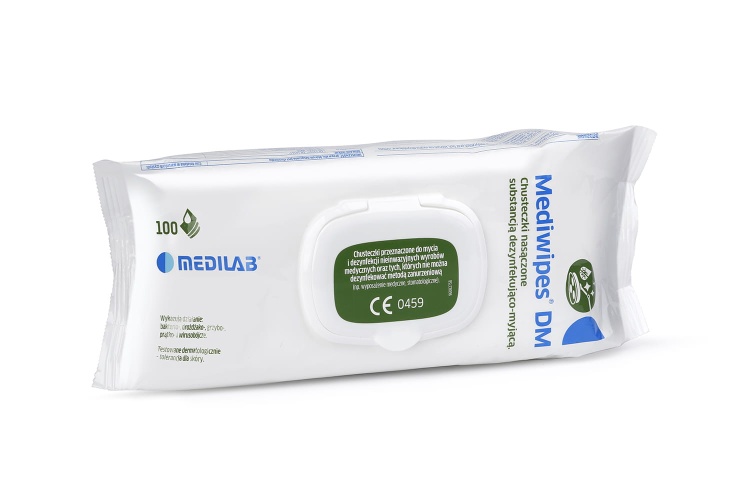 MEDIWIPES chusteczki dezynfekujące 100 sztuk MEDILAB.jpg