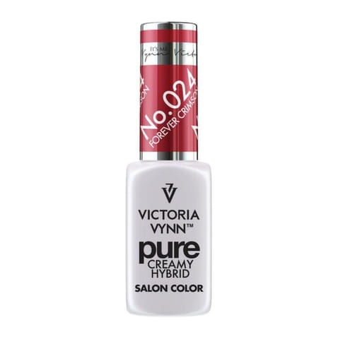 Pure lakier hybrydowy Forever Crimson 8 ml (024) VICTORIA VYNN.webp