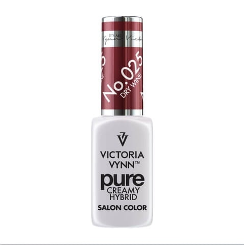 Pure lakier hybrydowy Dry Wine 8 ml (025) VICTORIA VYNN.webp