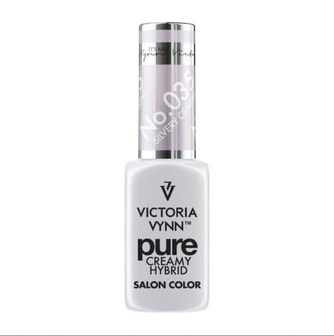 Pure lakier hybrydowy Silvery Cement 8 ml (035) VICTORIA VYNN.webp