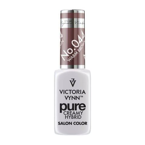Pure lakier hybrydowy Warm Brown 8 ml (044) VICTORIA VYNN.webp
