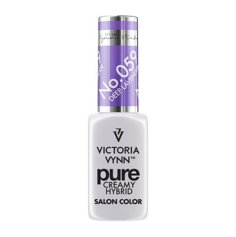 Pure lakier hybrydowy Deep Lavender 8 ml (059) VICTORIA VYNN.webp