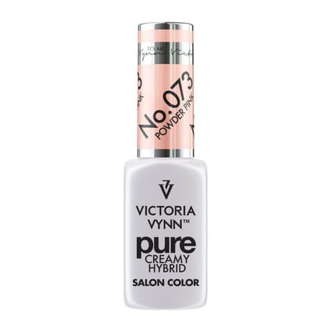 Pure lakier hybrydowy Powder Pink 8 ml (073) VICTORIA VYNN.webp