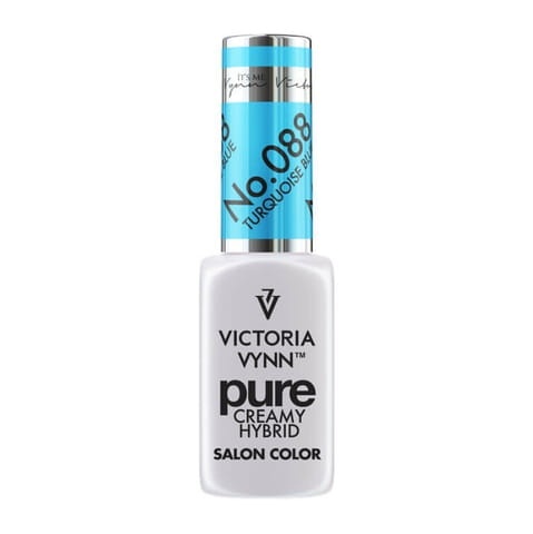 Pure lakier hybrydowy Turquoise Blue 8 ml (088) VICTORIA VYNN.webp
