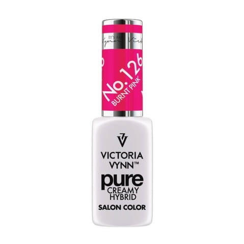 Pure lakier hybrydowy Burnt Pink 8 ml (126) VICTORIA VYNN.webp