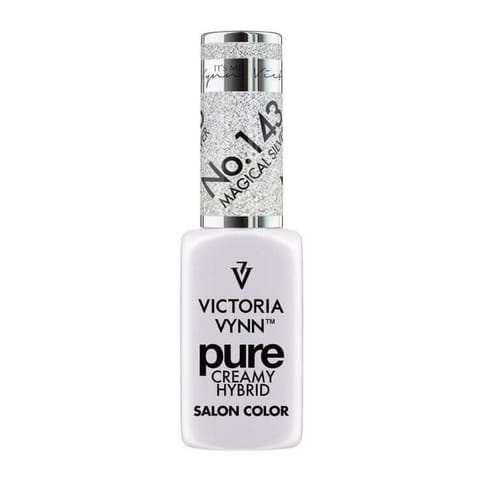 Pure lakier hybrydowy Magical Silver 8 ml (143) VICTORIA VYNN.webp