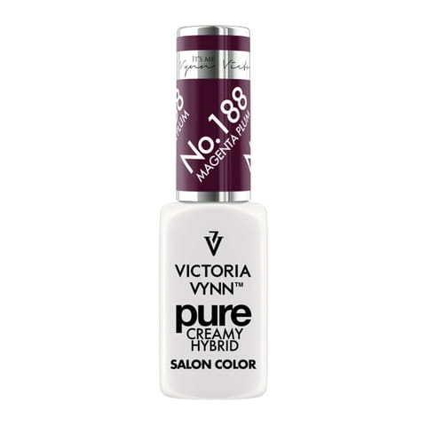 PURE lakiery hybrydowy Magenta Plum 8 ml (188) VICTORIA VYNN.webp