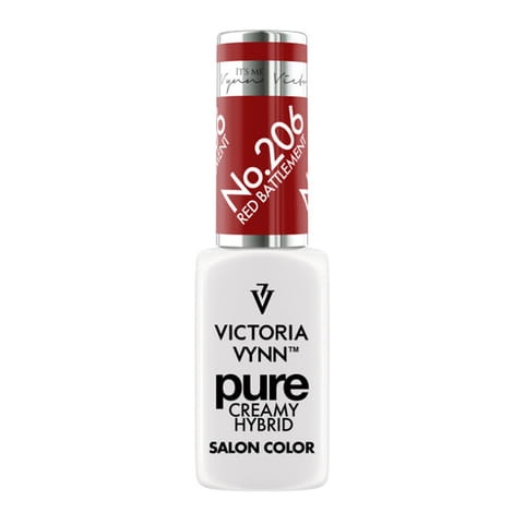 PURE CITY BREEZE Lakier hybrydowy Red Battlement 8 ml (206) Victoria Vynn.webp