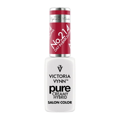 PURE KISS Lakier hybrydowy Day In Barcelona 8 ml (214) Victoria Vynn.webp