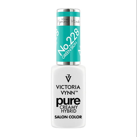 PURE Lakier hybrydowy Green Sign 8 ml (228) Victoria Vynn Pure Pattern.webp