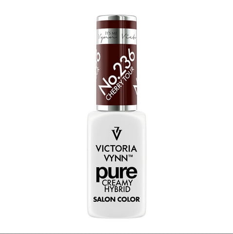 PURE Lakier hybrydowy Cherry Tour 8 ml (236) Voyage Victoria Vynn.webp