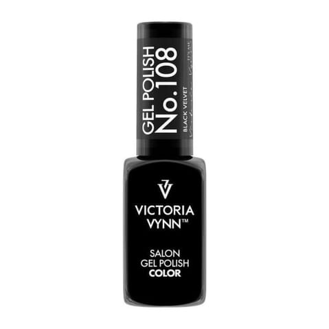 Gel Polish Lakier hybrydowy Black Velvet 8 ml (108) VICTORIA VYNN.webp