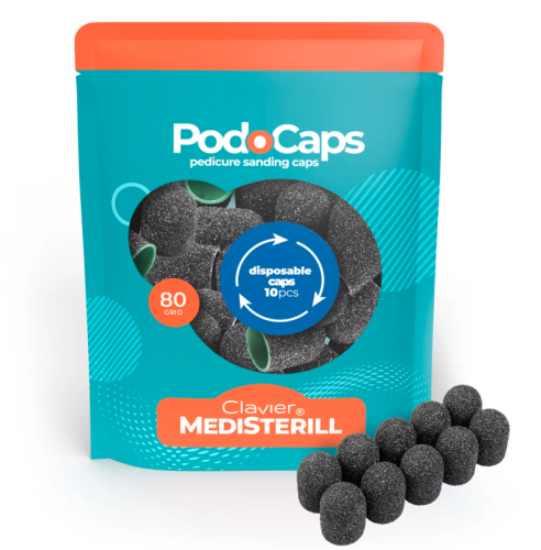 Kapturki ścierne 13 mm gradacja 80 - 10 sztuk.webp