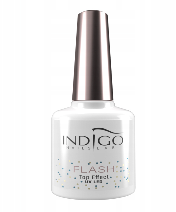 Top hybrydowy FLESH Top EFFECT Coat 7 ml INDIGO.webp