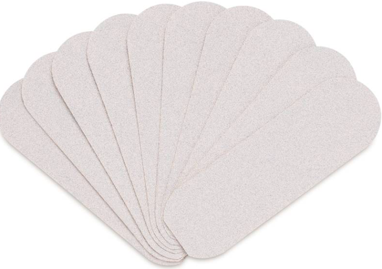 Nakładki ścierne do tarki metalowej gradacja 180 : 10 sztuk ABA GRUOP.webp