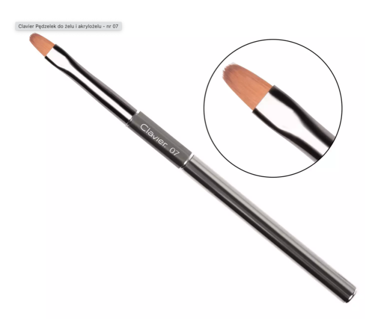 CLAVIER PĘDZELEK DO ŻELU I AKRYLOŻELU - NR 071.WEBP