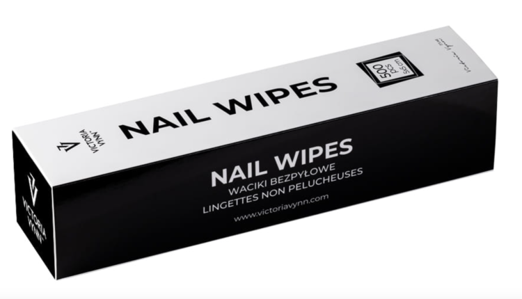 NAIL WIPES : 500 pcs Waciki bezpyłowe Victoria Vynn.WEBP