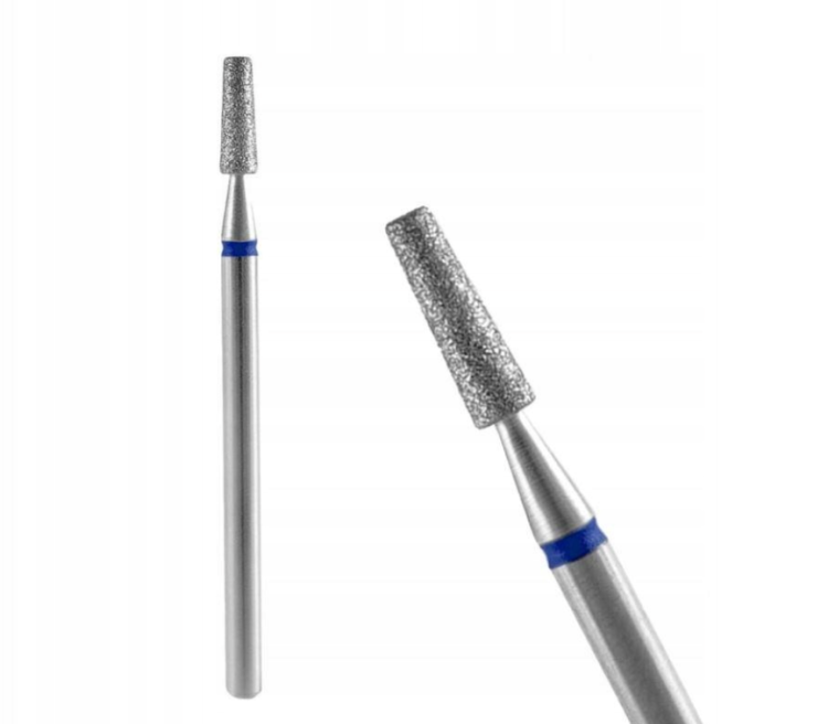Staleks Frez diamentowy stożek ścięty do paznokci 2,5:8mm FA70B025:8 nieb.webp