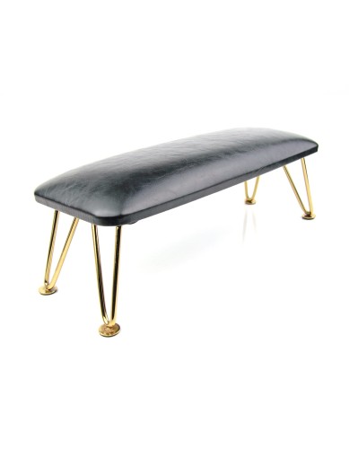 podpórka czarna złote nózki.webp