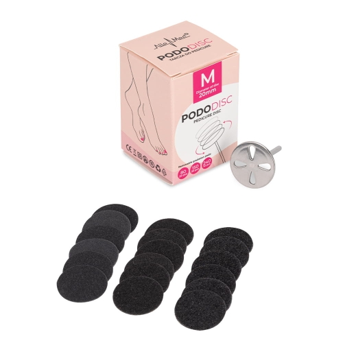 Dysk-tarcza-do-pedicure-Pododisk-zestaw-trzpien-dysk---nakladki-tarcze-wymienne-M-20-mm-1.webp